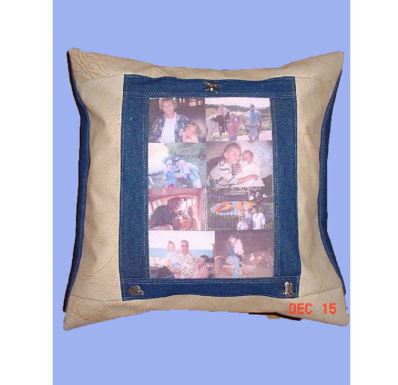 custom collage pillow